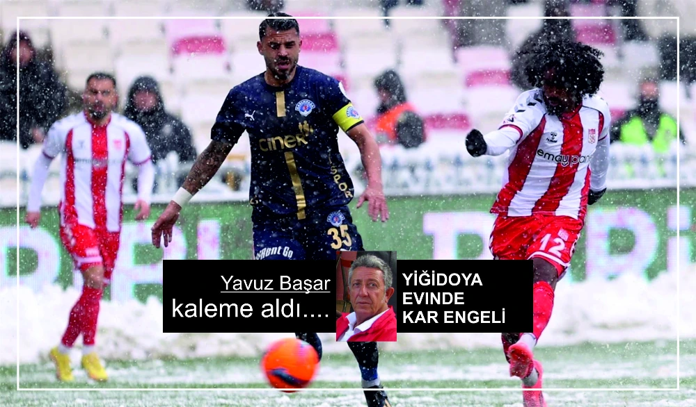 YİĞİDOYA EVINDE KAR ENGELİ