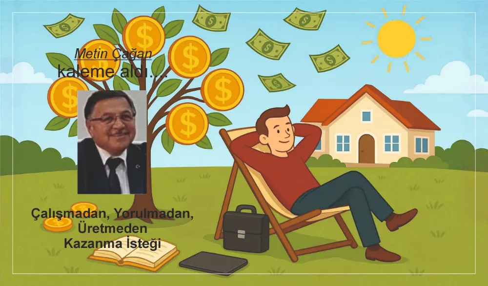 Çalışmadan, Yorulmadan, Üretmeden Kazanma İsteği