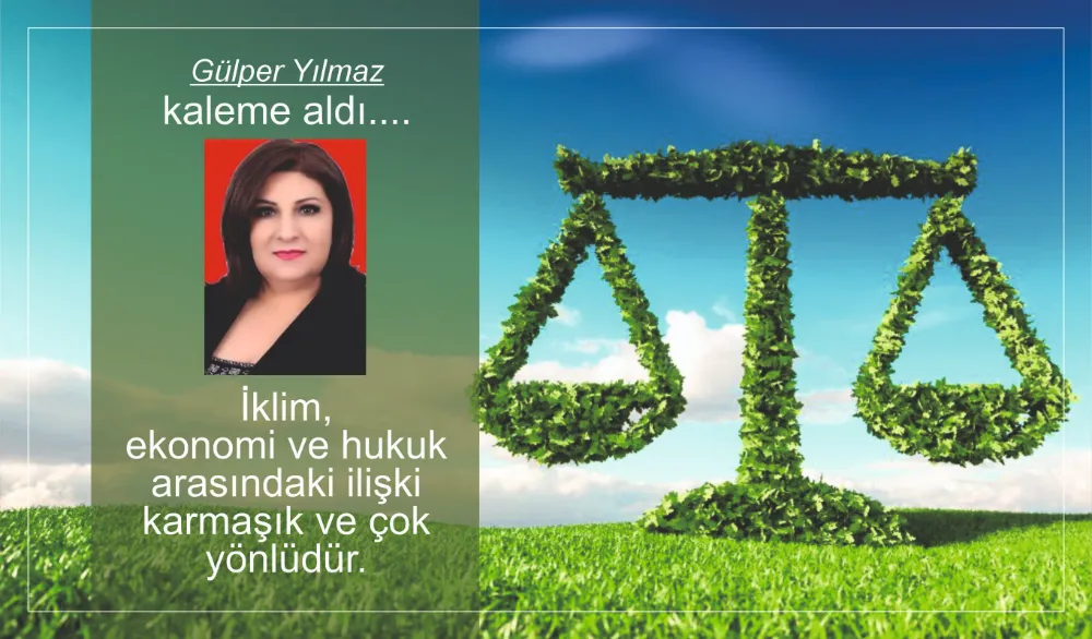 İklim, ekonomi ve hukuk arasındaki ilişki karmaşık ve çok yönlüdür.